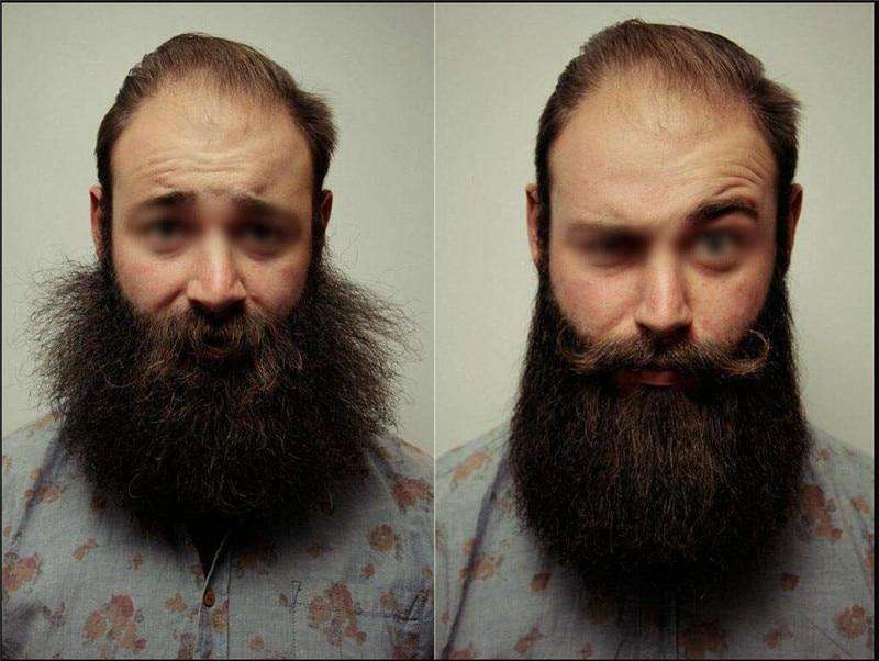 Modelador de cabelo e alisador de barba elétrico